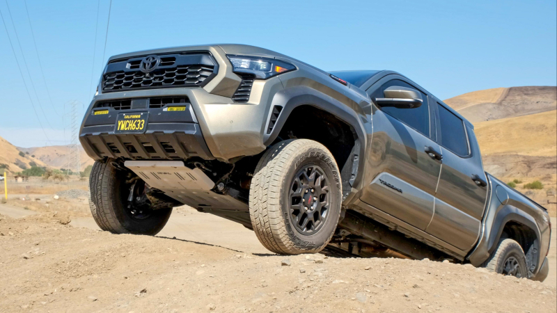 Toyota Tacoma Skid Plate - Engine - Rival 4x4 - Aluminum - `24-`27